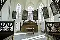 Chor mit den Epitaphen der Bewohner der Burg Dijksterhuis