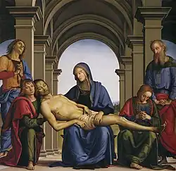 Perugino, Pietà, 1483–1493, Uffizien (Florenz)