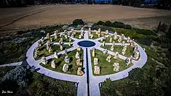 Gedenkstätte in Scheʾar Jaschuv, einem der beiden Absturzorte