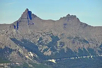 Pilot Peak (links) und Index Peak (rechts)