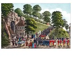 Dammtor und Bürgerwache 1800