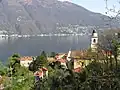 Pino, im Hintergrund Ronco sopra Ascona