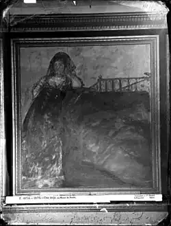 Leocadia aufgenommen 1874 von J. Laurent in der Quinta del Sordo