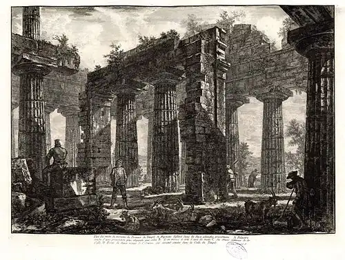 Radierung von Giovanni Battista Piranesi