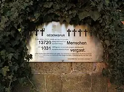 Info-Tafel zur „Euthanasie“ in Pirna-Sonnenstein