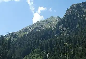 Piz Blanch, aufgenommen von Casaccia.