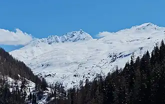 Piz Bles, aufgenommen von Cröt