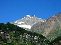 Piz Cambrena von Cavaglia aus gesehen (2009)