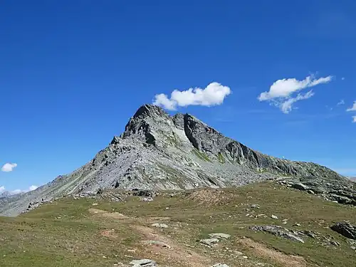 Piz Neir, aufgenommen vom Piz Barscheinz