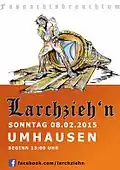 Larchzieh’n Offizielles Plakat 2015