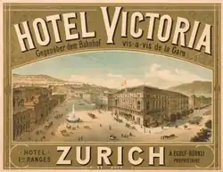 Plakat Hotel Victoria
