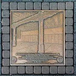 Gedenktafel an das Zunfthaus Mirweiler der Brauer vor 200 Jahren