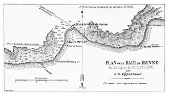 Karte von Baie-de-Henne (1892)