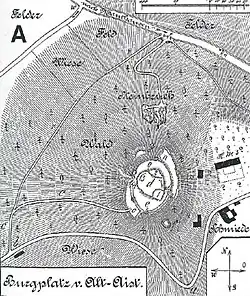 Altaist. Planskizze von 1905