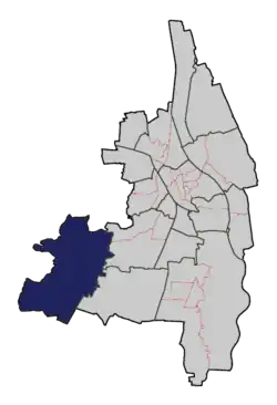 Lage des Planungsraums Bergheim in Augsburg