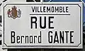 Rue Bernard-Gante in Villemomble.