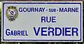 Rue Gabriel-Verdier in Gournay-sur-Marne.