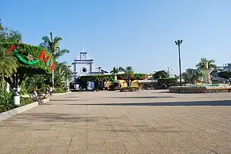 Ciudad Tecún Umán – Plaza Mayor und Kirche Señor de las Tres Caidas