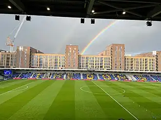 Testspiel am 18. Mai 2021 zwischen dem AFC Wimbledon und der U23 vom FC Liverpool