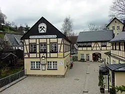 Übertagegebäude des Molchner Stollns