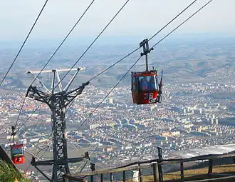 Mariborsko Pohorje Seilbahn