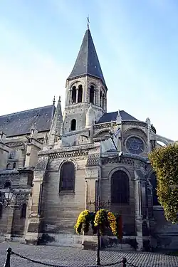 Stiftskirche Notre-Dame in Poissy, Dép. Yvelines, Île-de-France