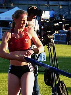 Silke Spiegelburg, Vizeeuropameisterin von 2010, schrammte mit ihrem geteilten vierten Rang wie so oft in ihrer Karriere knapp an einer Medaille&nbsp;vorbei