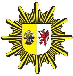 Aktueller Polizeistern der Polizei Mecklenburg-Vorpommern