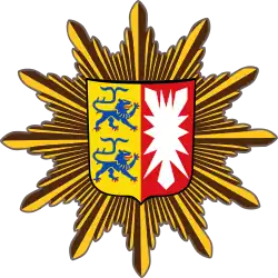 Aktueller Polizeistern der Polizei Schleswig-Holstein