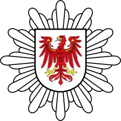 Aktueller Polizeistern der Polizei Brandenburg