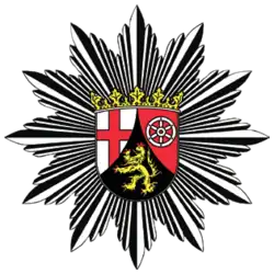 Aktueller Polizeistern der Polizei Rheinland-Pfalz