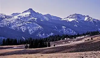 Pollux Peak (links) und Castor Peak (rechts)