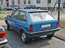 VW Polo Coupé, Heckansicht