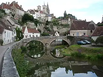 Der Pont Pinard von Westen