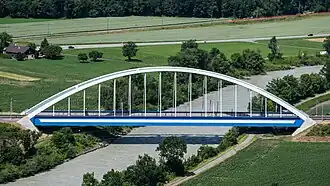 Eisenbahnbrücke Massongex