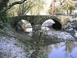 Brücke über die Sanguèze
