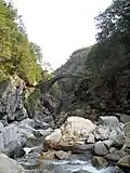 Fußgänger­brücke im Kanton Tessin