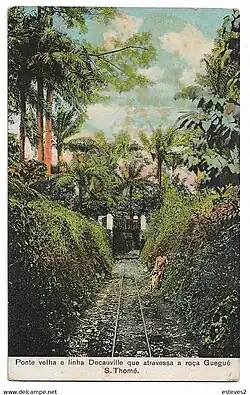 Alte Brücke über die Feldbahn