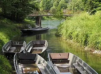 Boote auf dem Binnenkanal