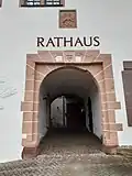 Hauptportal der Komturei Rohrdorf