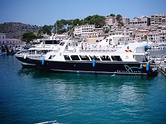 Fähre in Port de Sóller, 2005
