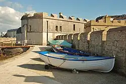Portland Castle, von der Hafenseite aus gesehen