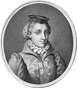 Porträt Anna Bullinger-Adlischwyler. Kupferstich von Heinrich Meyer (1830), Stadtarchiv Zürich