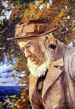 Portrait eines Unbekannten (Öl auf Leinwand)