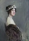 Marchioness of Londonderry, Philip Alexius de László, Öl auf Leinwand, 1918