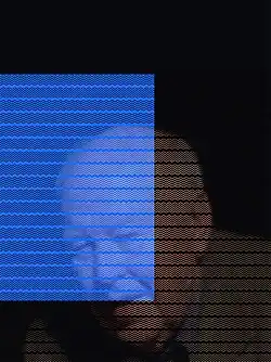 Dieter Jung, Porträt von Yuri Denisyuk, 2005, Inkjet/Archival Paper