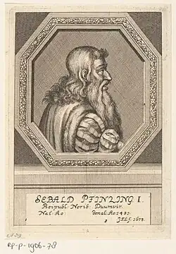 Sebald Pfintzing (†&nbsp;1431), Bürgermeister
