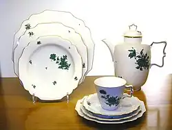 Porzellanservice Maria Theresia, wurde im Auftrag der Kaiserin für die Ausstattung eines Jagdschlosses im 18. Jh. kreiert