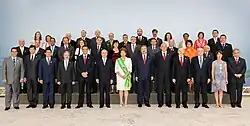 Gruppenbild der Regierung