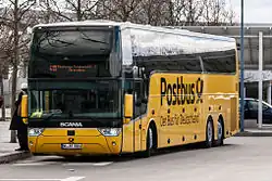 Fernreisebus als Postbus (2015)